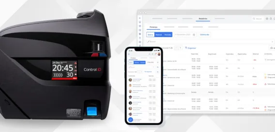 Equipamento de registro de ponto
